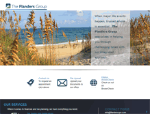 Tablet Screenshot of flanderscpa.com